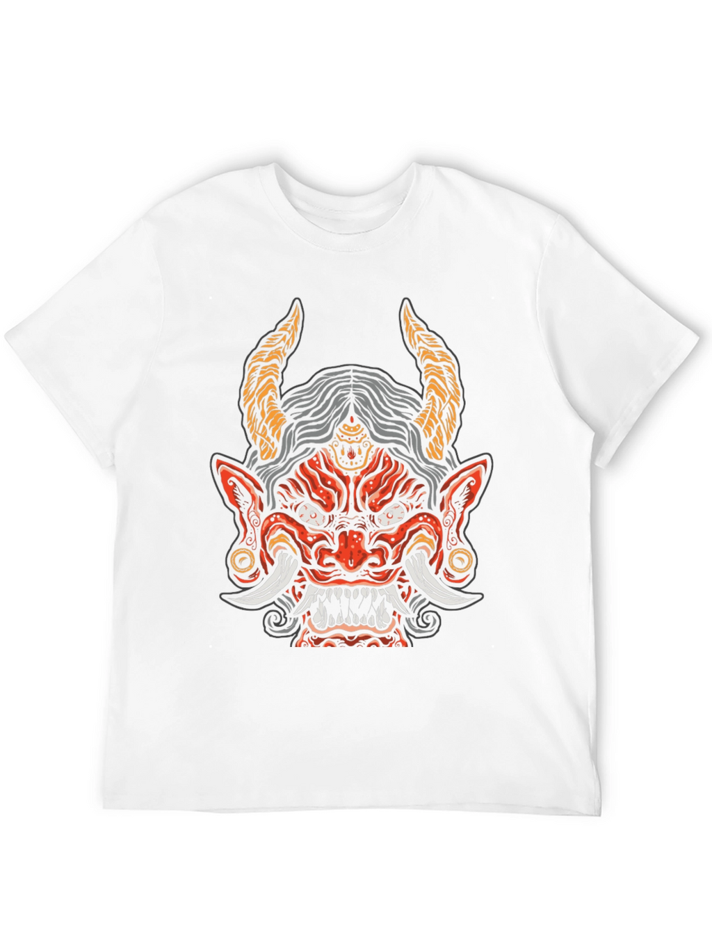Demon Graphic Black T-Shirt