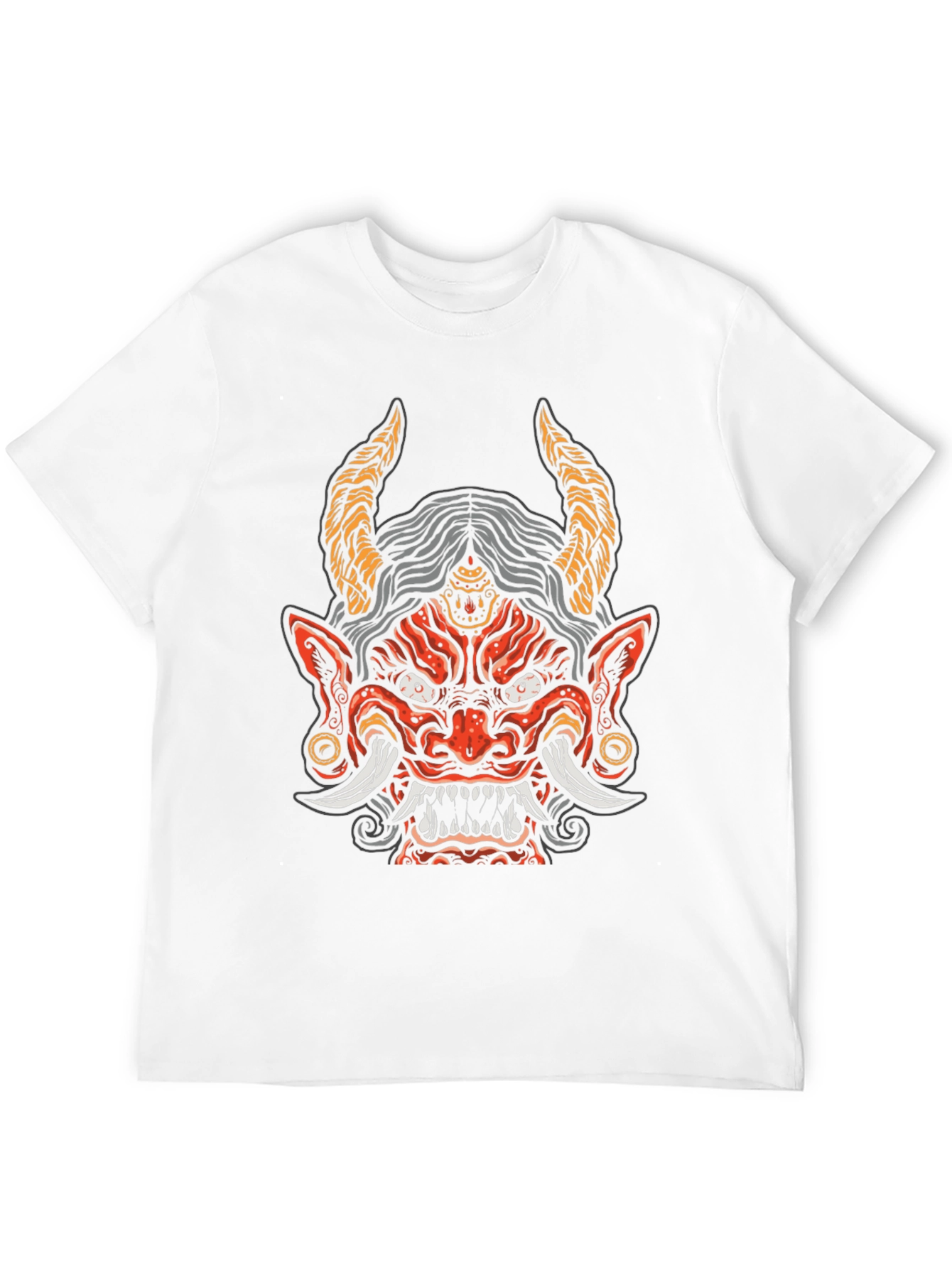 Demon Graphic Black T-Shirt
