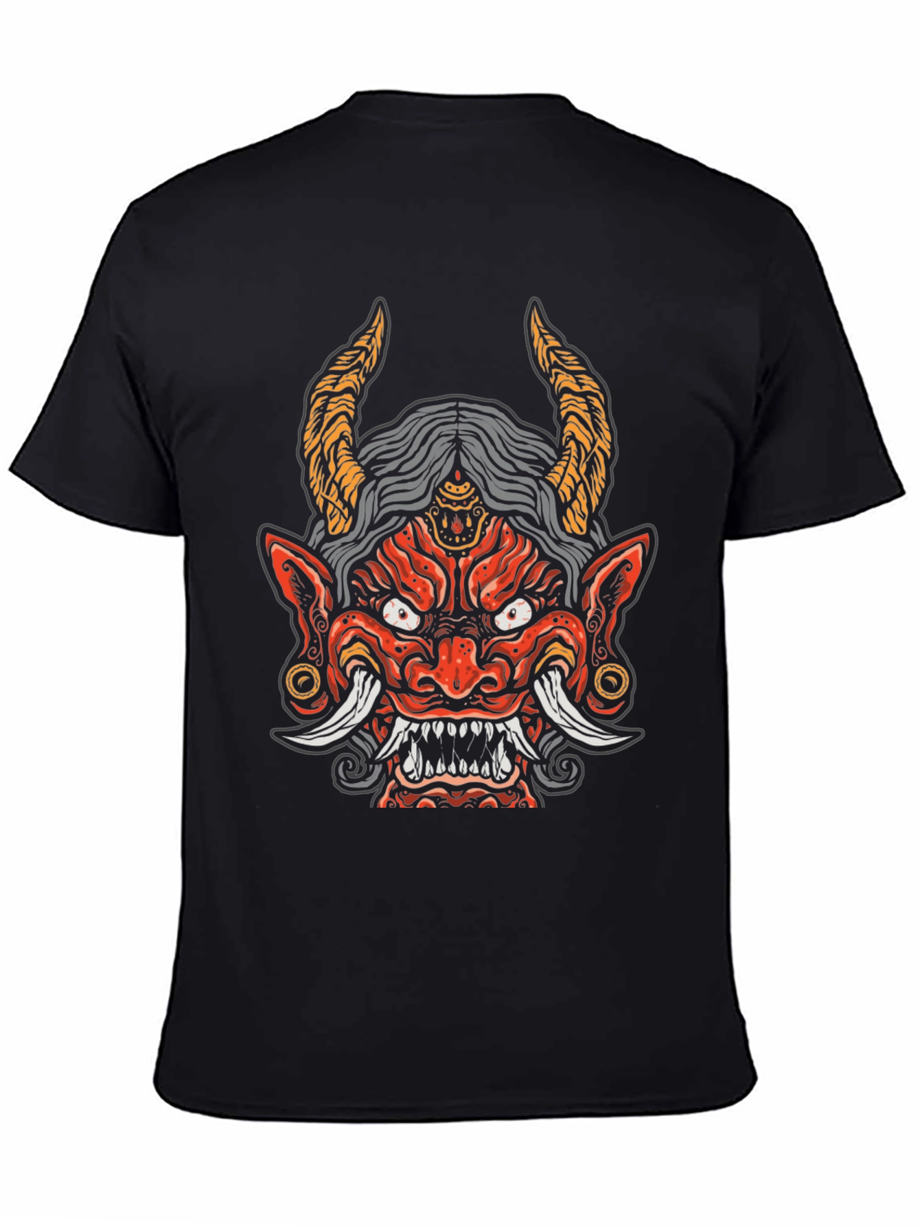 Demon Graphic Black T-Shirt