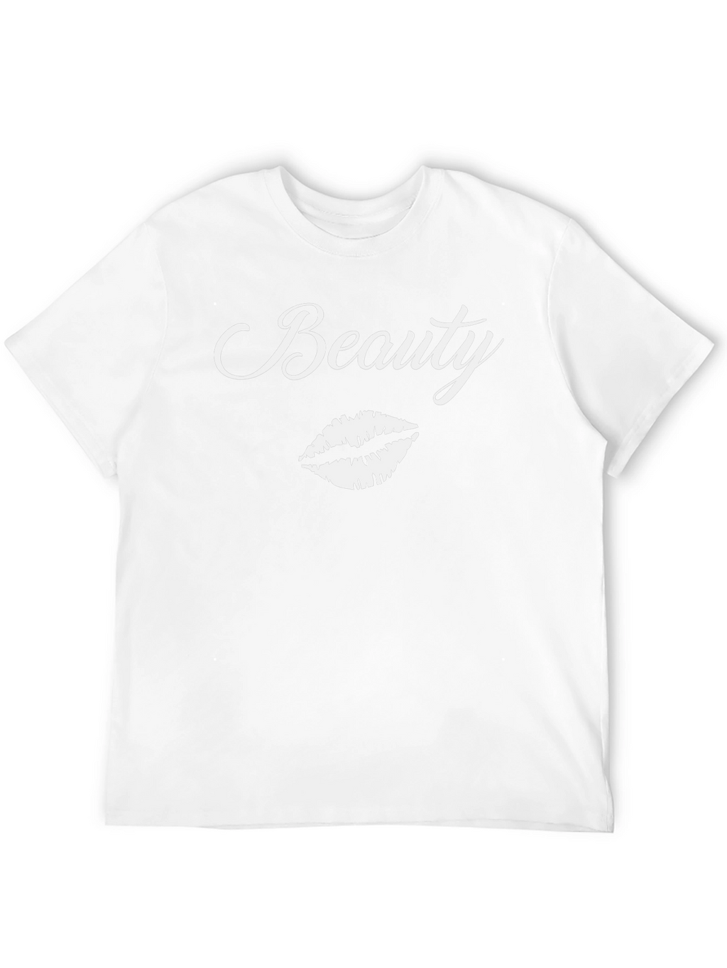 Beauty Lips Graphic Black T-Shirt
