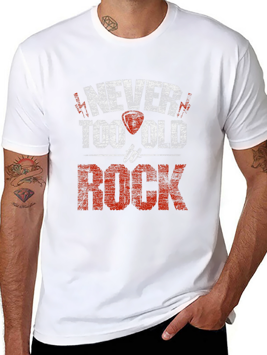 Never Too Old to Rock T-Shirt