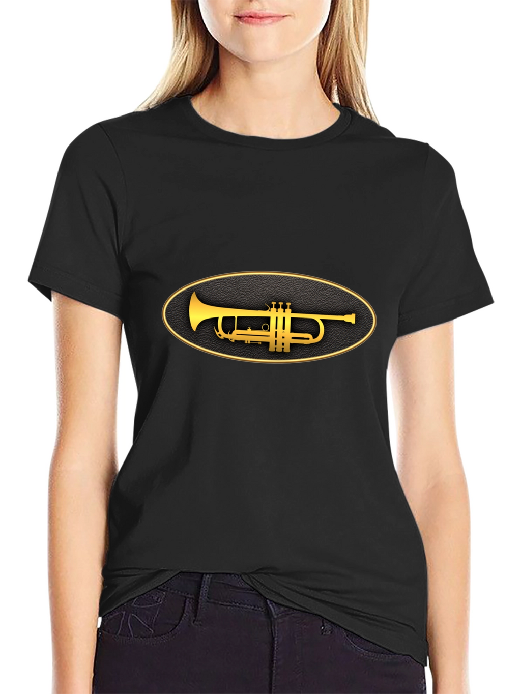 Trumpet Graphic Tee - Classic Style
