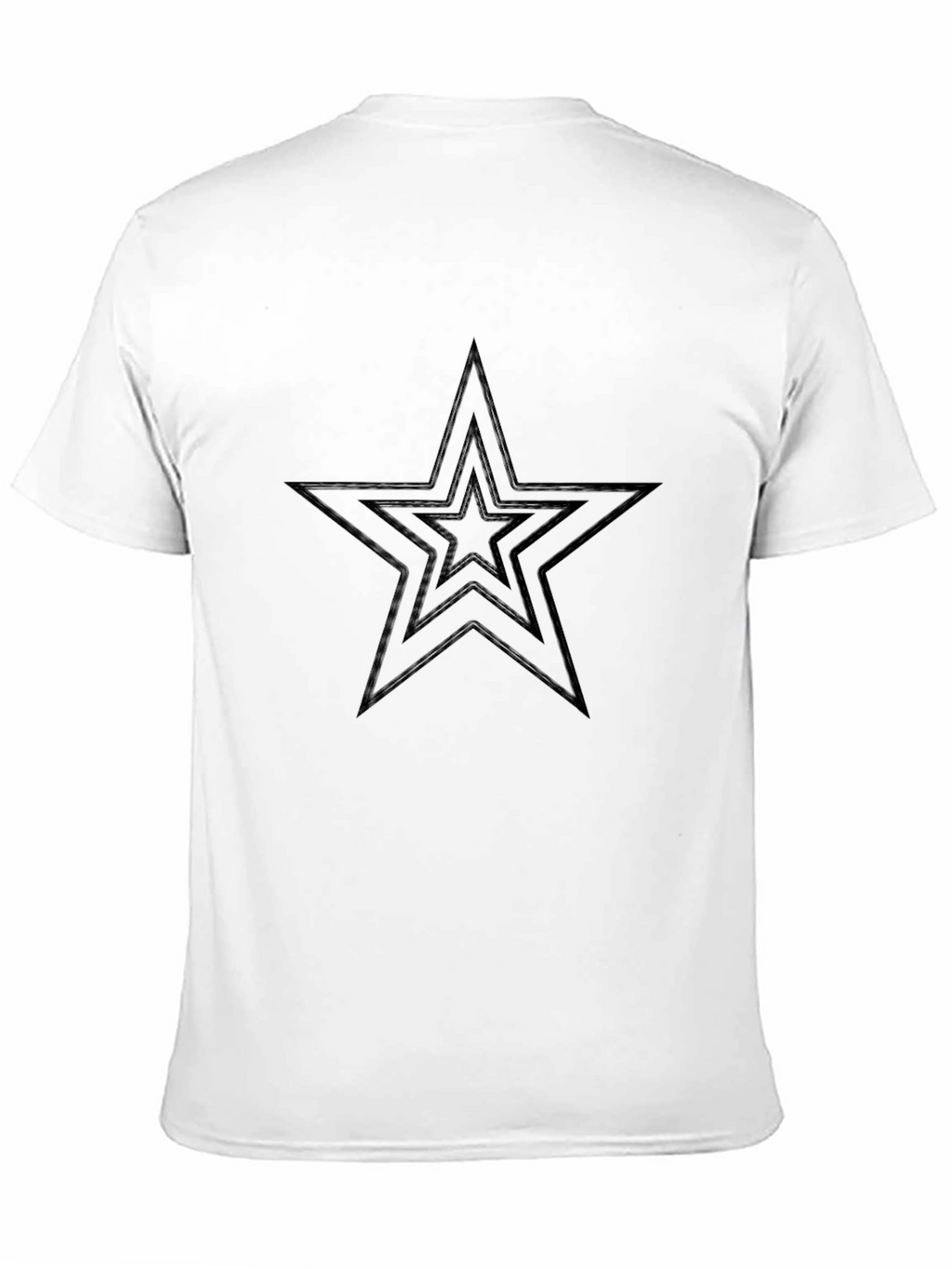 Star Graphic Tee - Mens Black T-Shirt