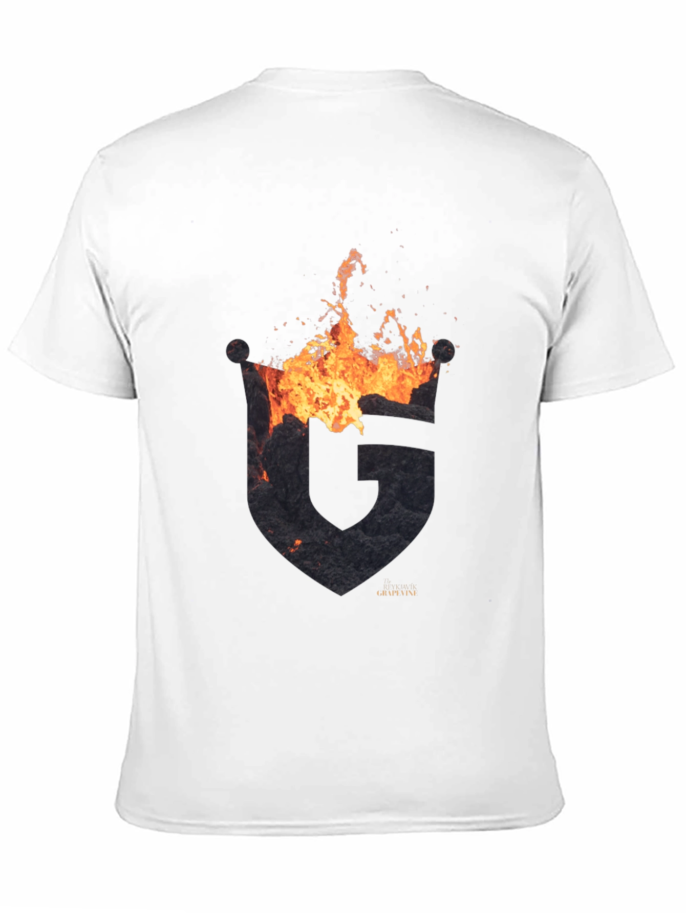Fiery G Logo Black T-Shirt - GrapyVinyi