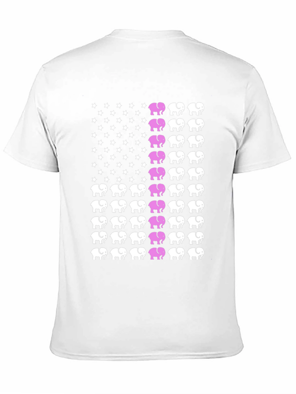 Elephant USA Flag Graphic Tee