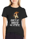 Dirt Is Rodeo Glitter T-Shirt