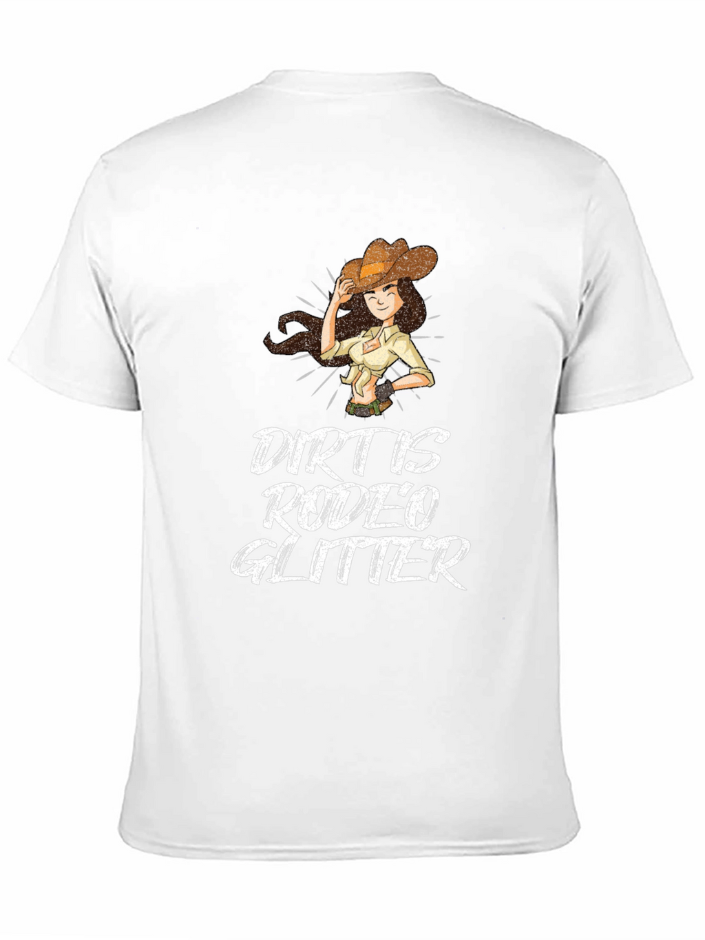 Dirt Is Rodeo Glitter T-Shirt
