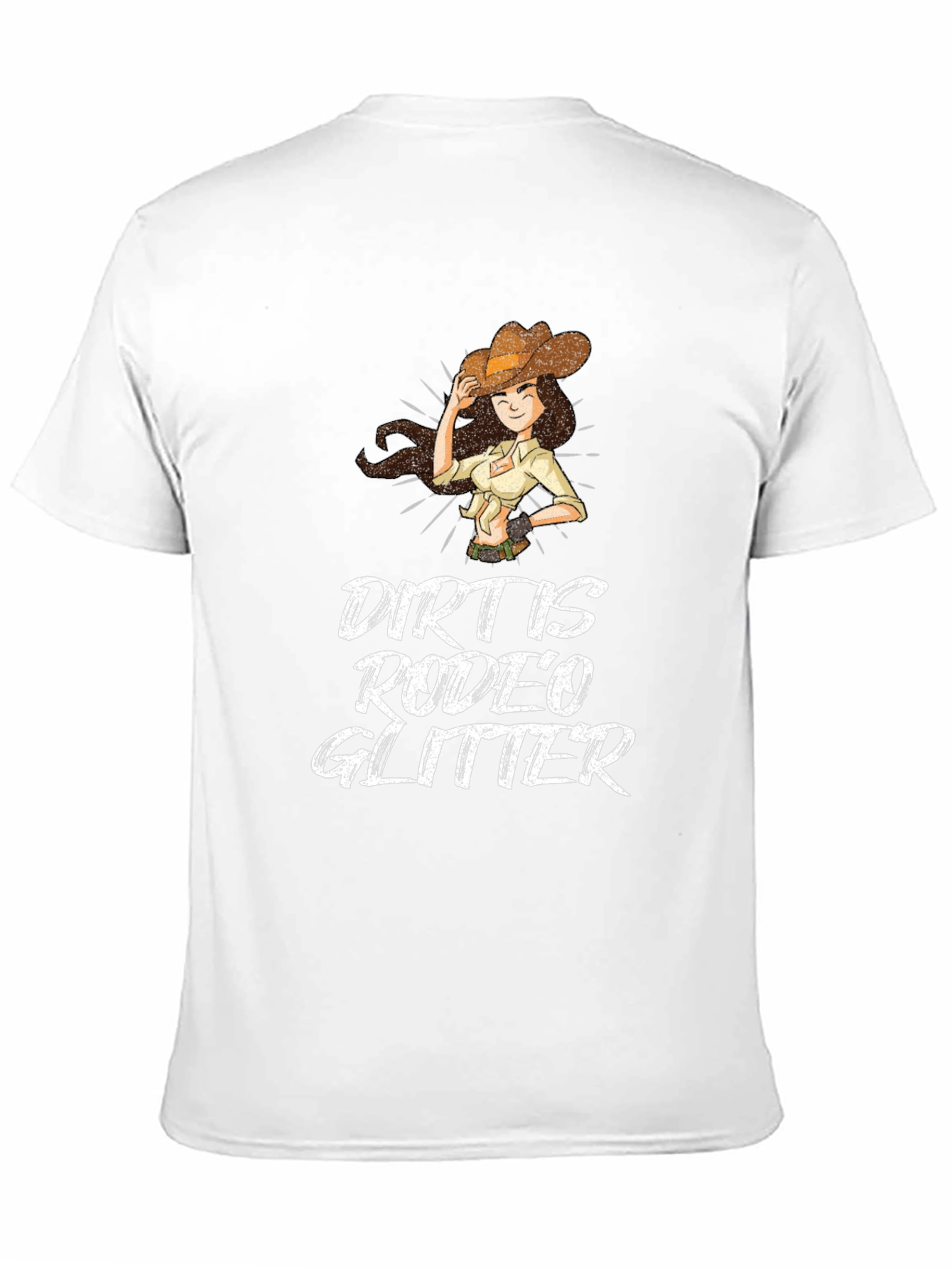 Dirt Is Rodeo Glitter T-Shirt