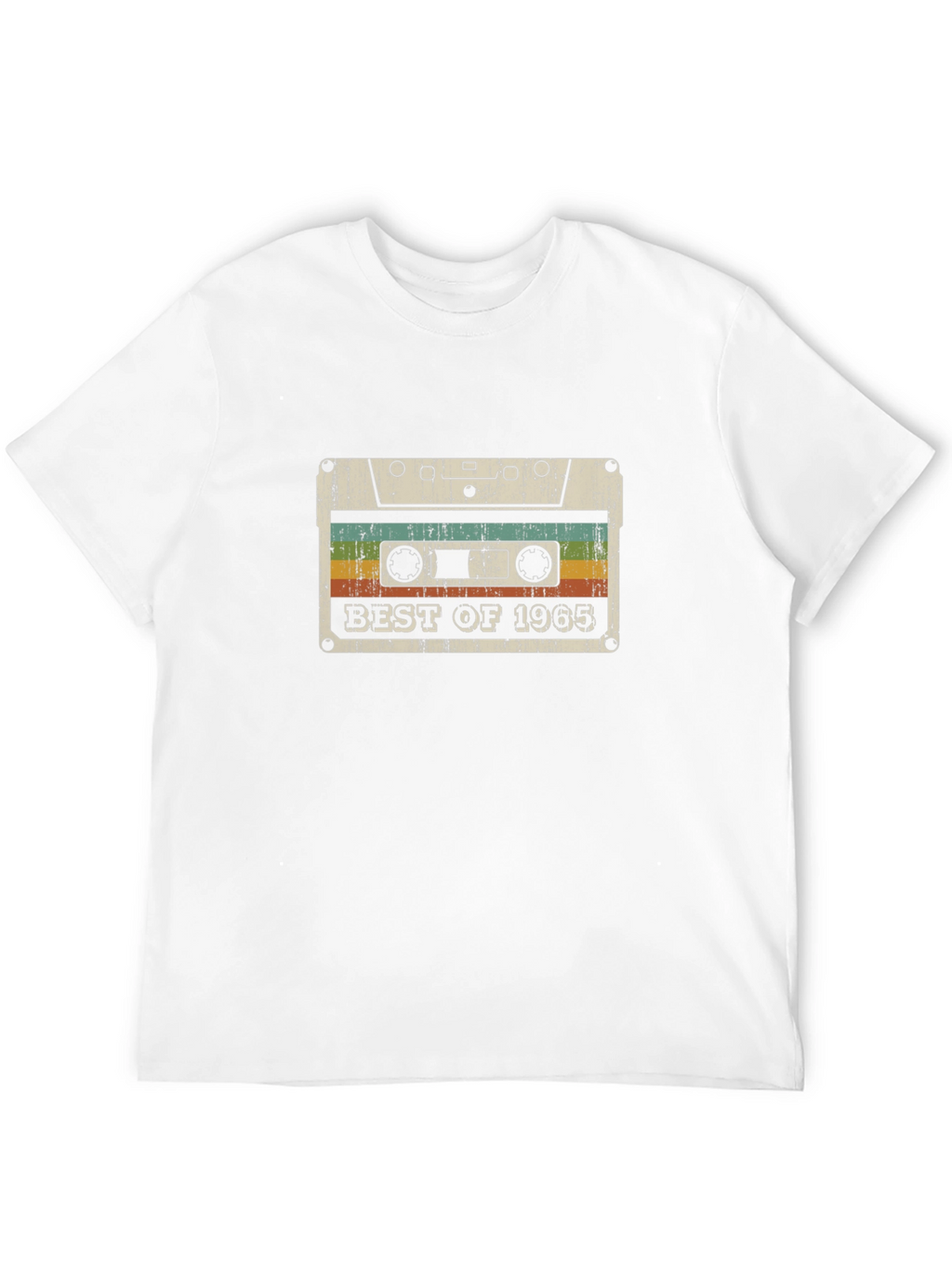 Best of 1965 Retro Cassette Tape Graphic Tee