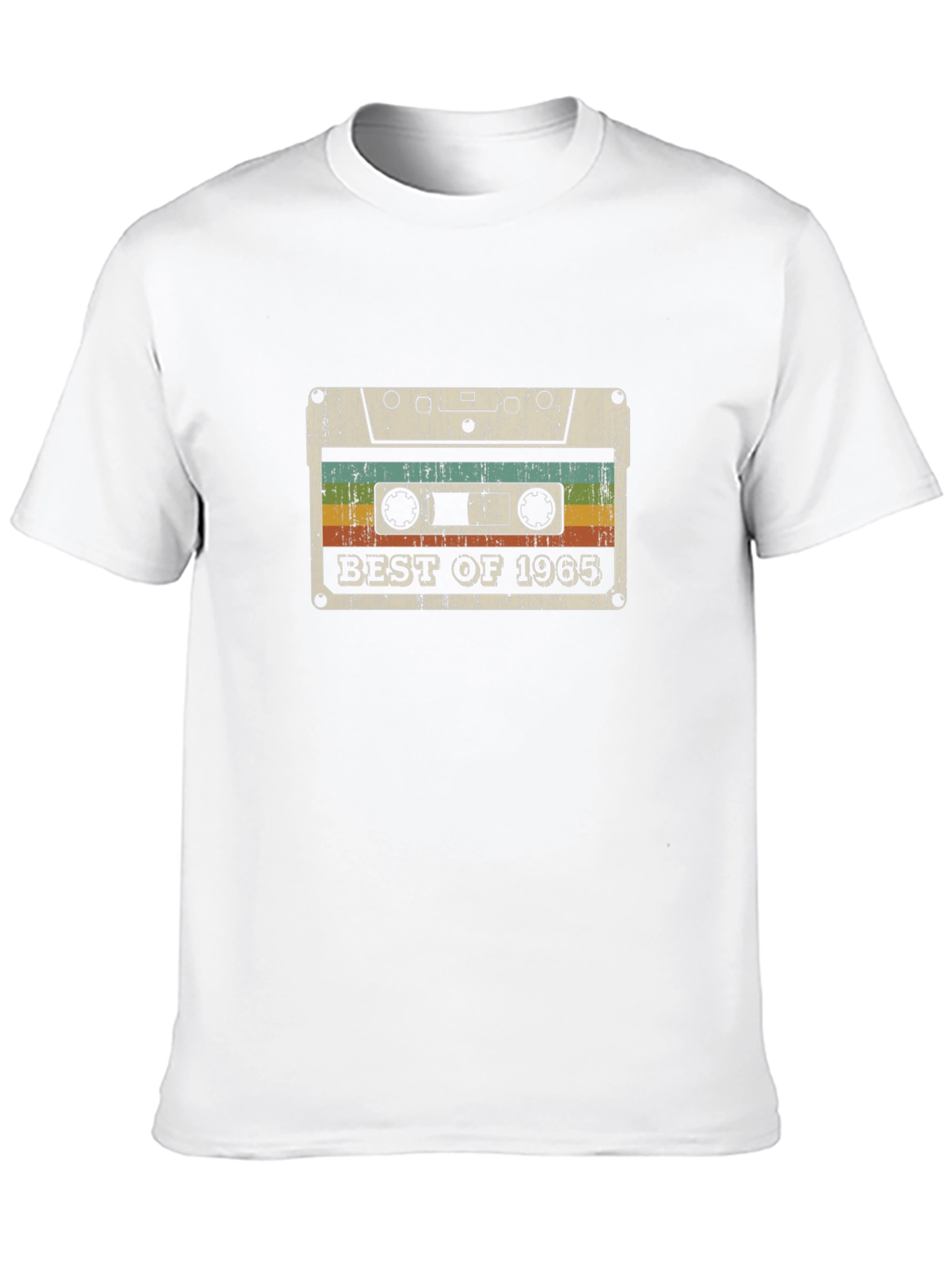 Best of 1965 Retro Cassette Tape Graphic Tee