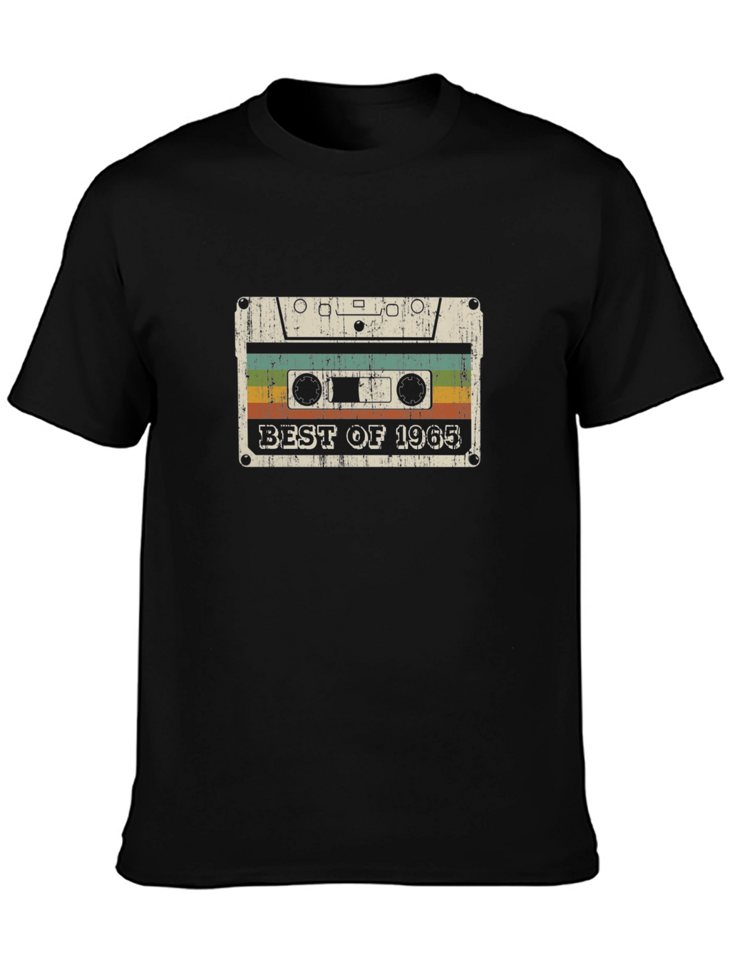 Best of 1965 Retro Cassette Tape Graphic Tee