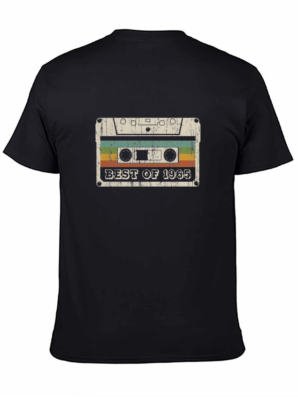 Best of 1965 Retro Cassette Tape Graphic Tee