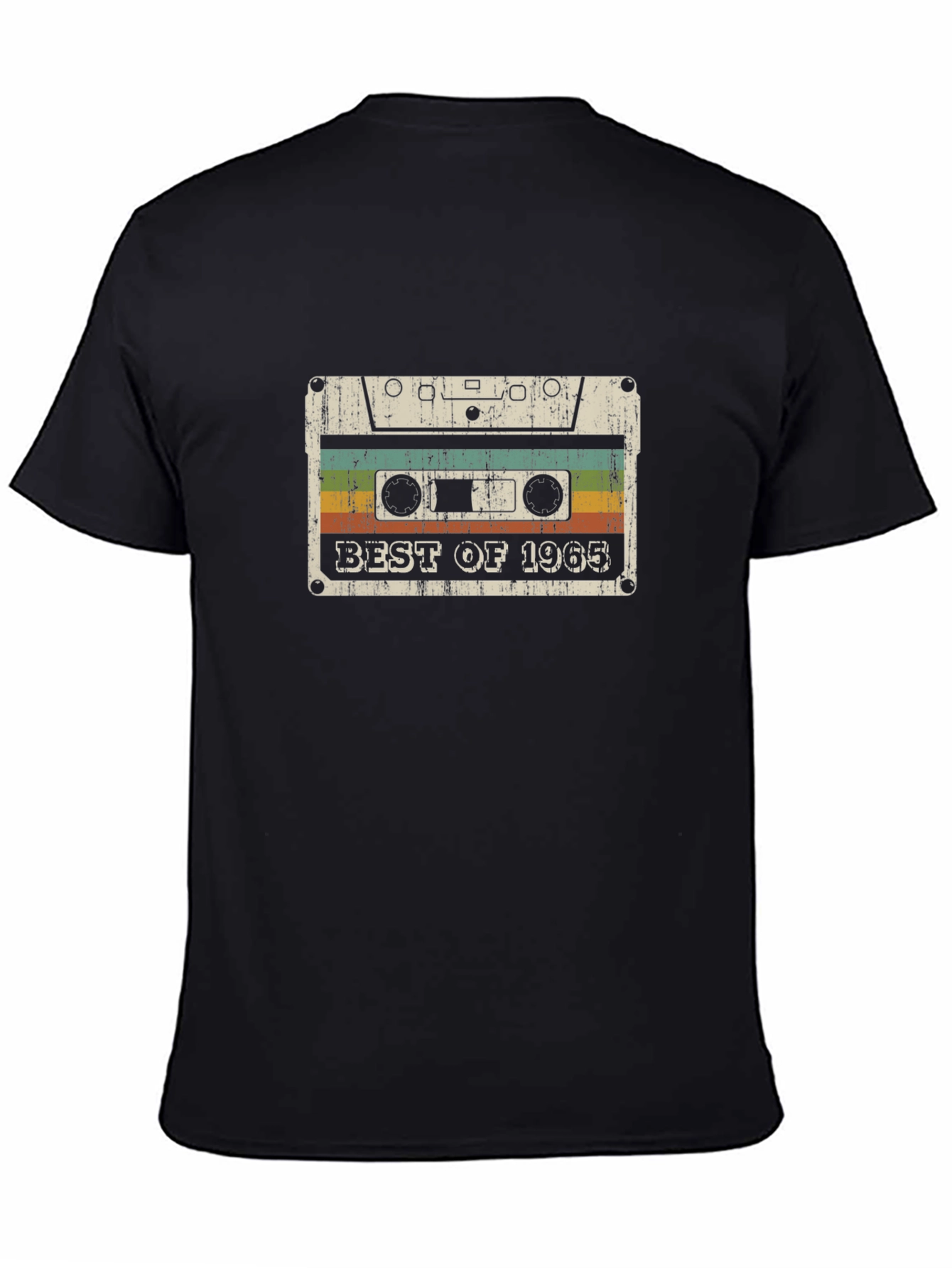 Best of 1965 Retro Cassette Tape Graphic Tee