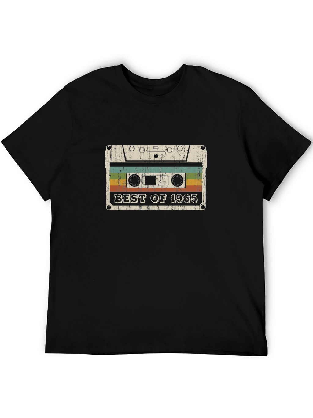 Best of 1965 Retro Cassette Tape Graphic Tee