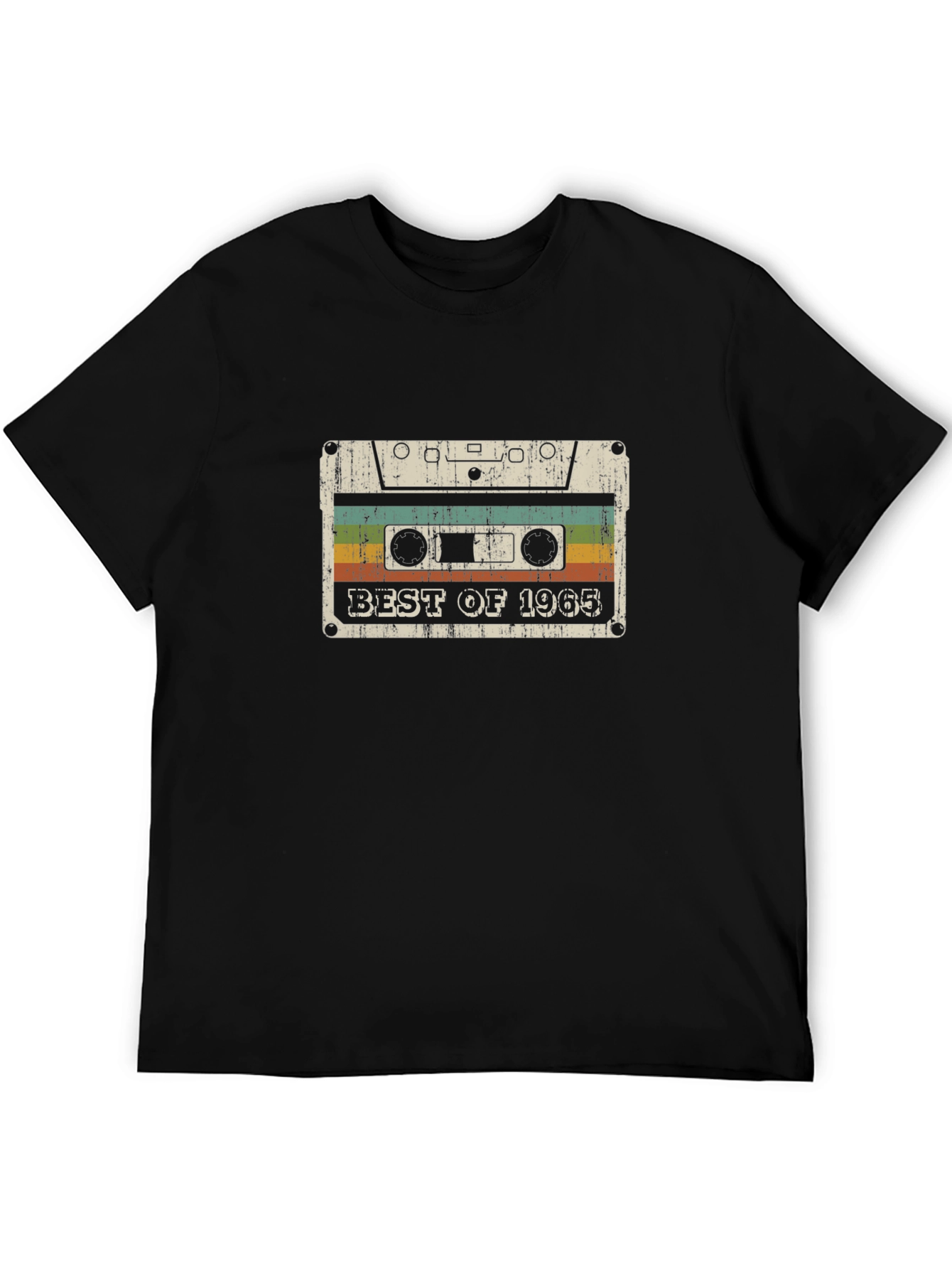 Best of 1965 Retro Cassette Tape Graphic Tee