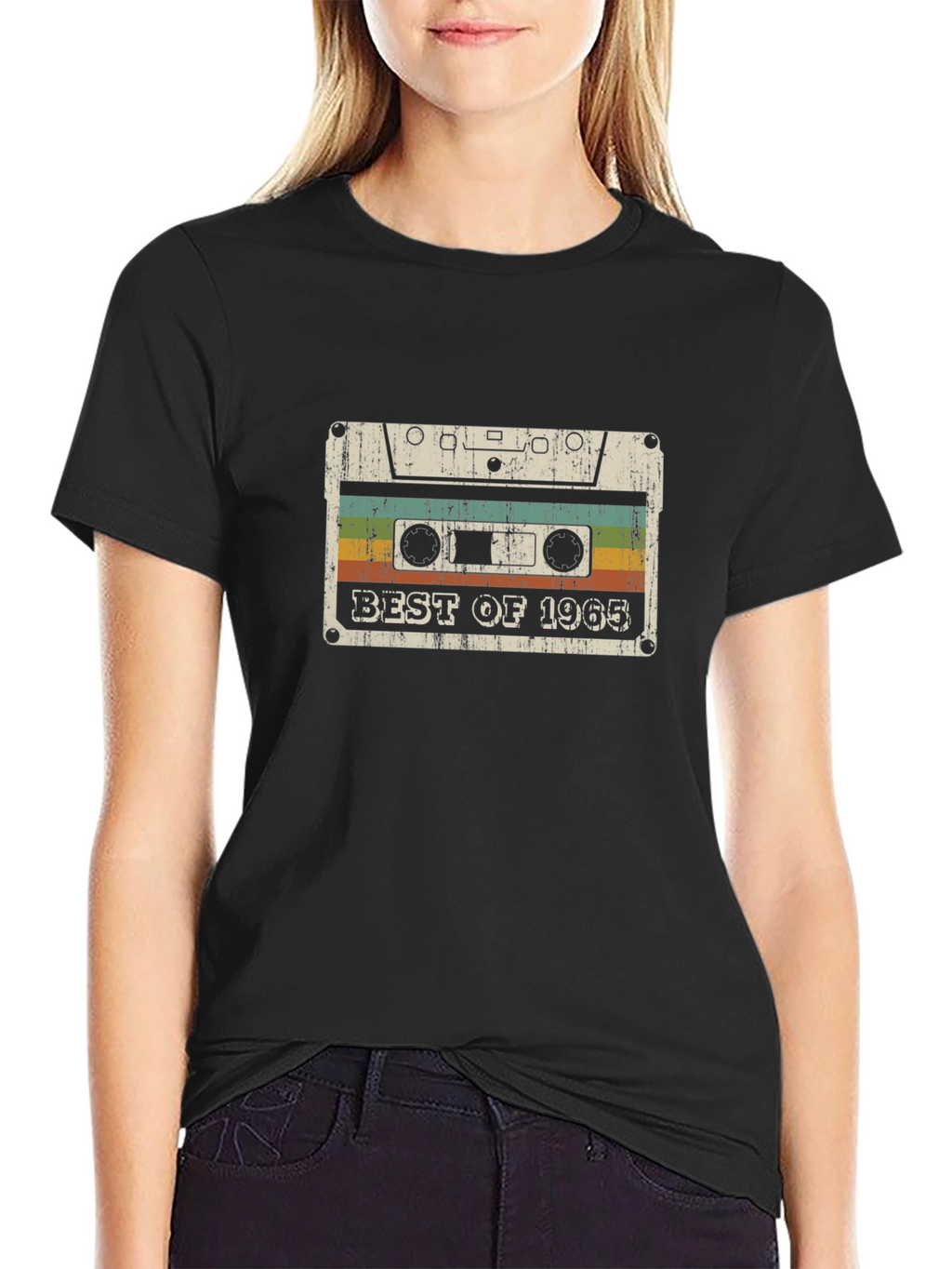Best of 1965 Retro Cassette Tape Graphic Tee