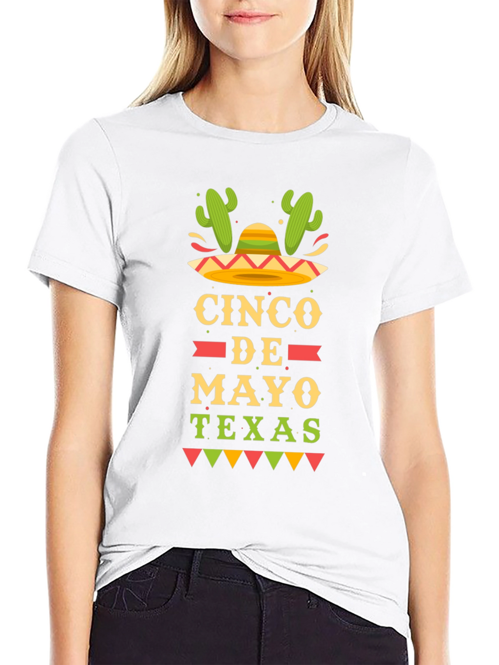 Cinco De Mayo Texas Graphic T-Shirt
