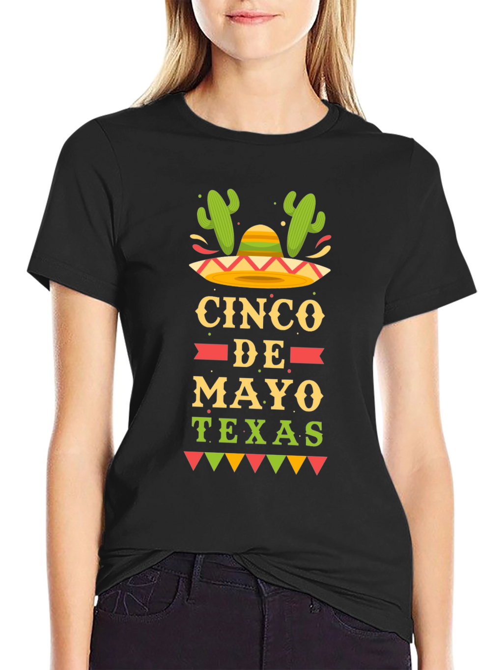 Cinco De Mayo Texas Graphic T-Shirt