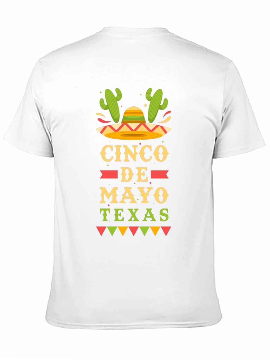 Cinco De Mayo Texas Graphic T-Shirt