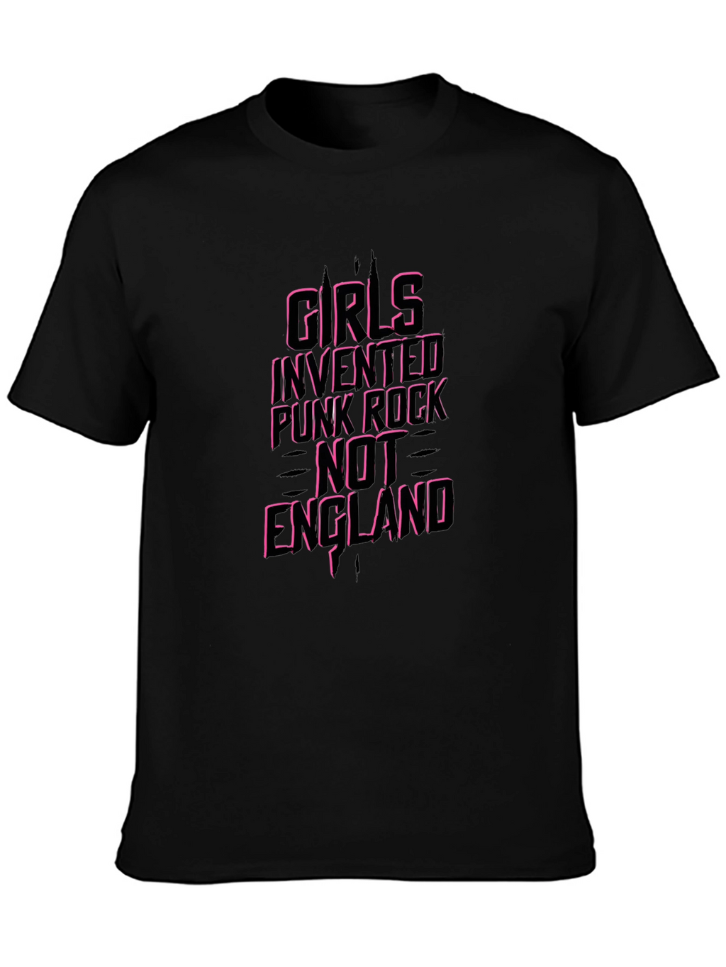 Girls Invented Punk Rock Graphic Tee