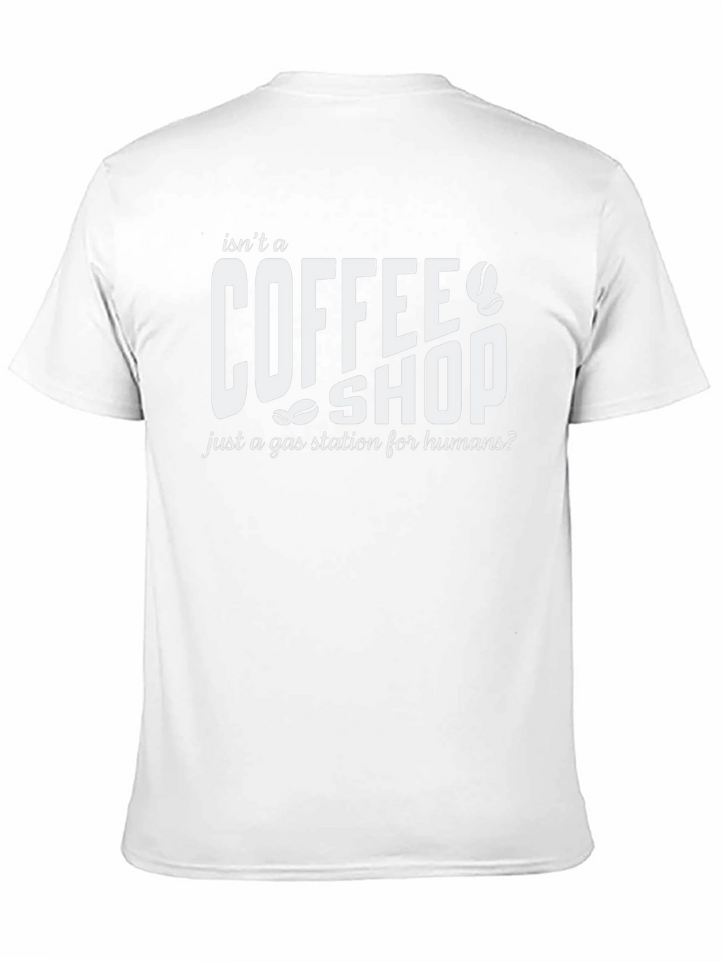 Coffee Shop Gas Station Humor T-Shirt