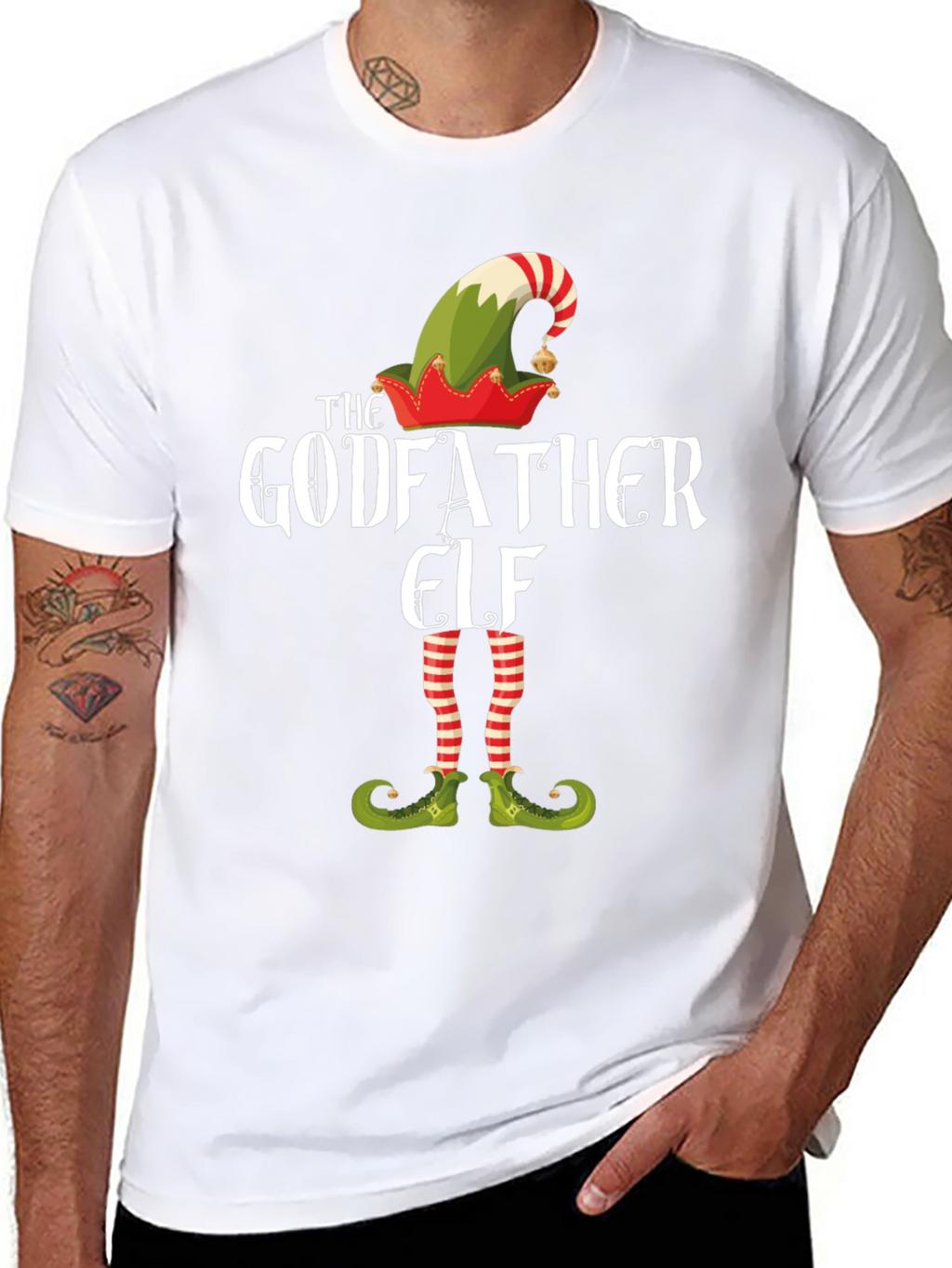 Godfather Elf Christmas T-Shirt