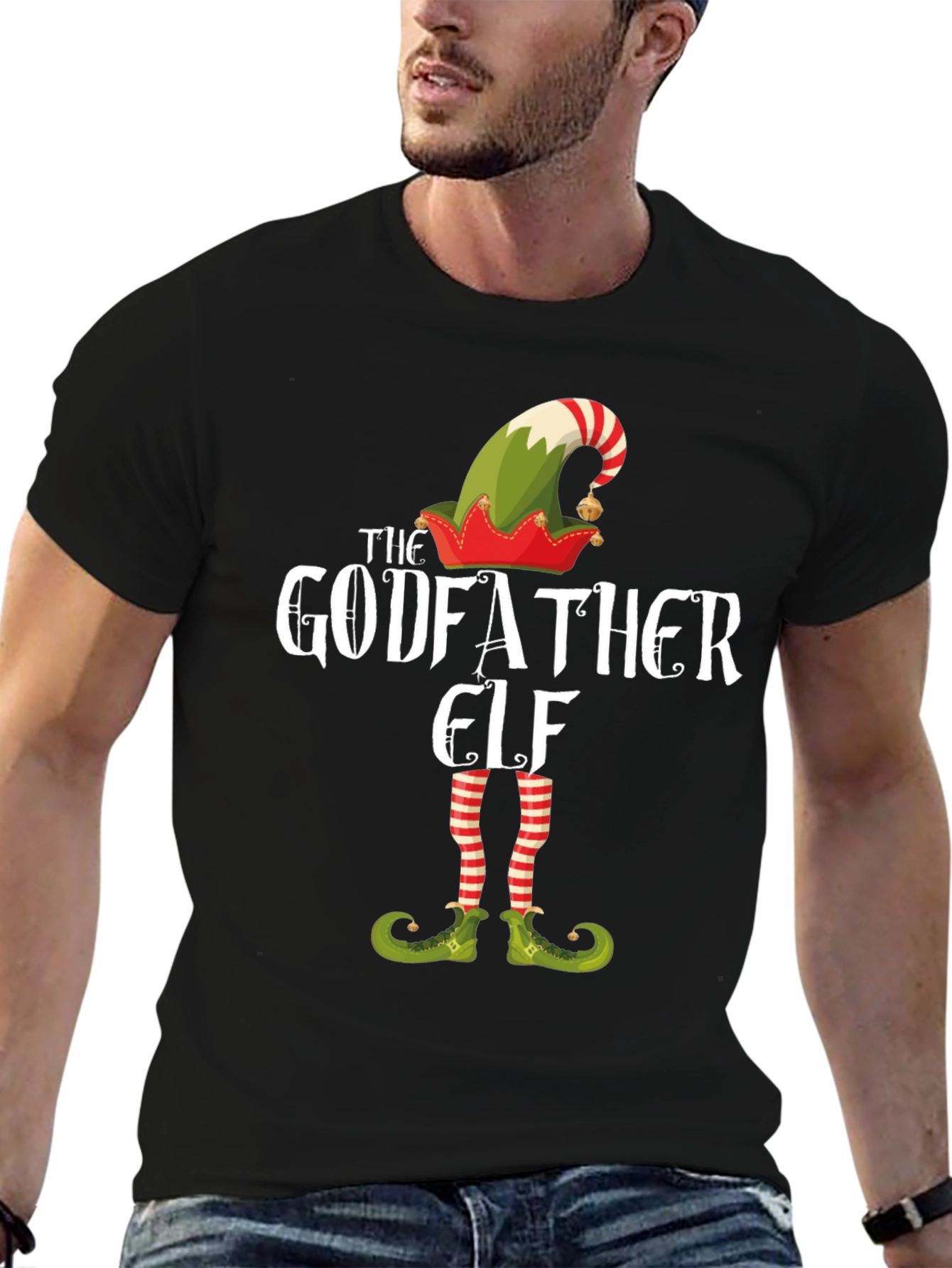 Godfather Elf Christmas T-Shirt
