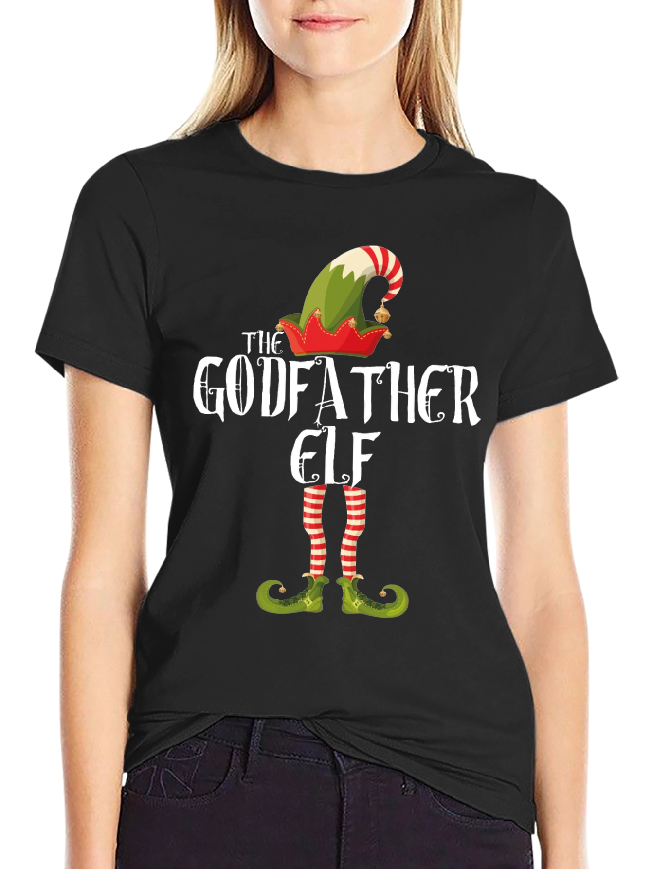 Godfather Elf Christmas T-Shirt