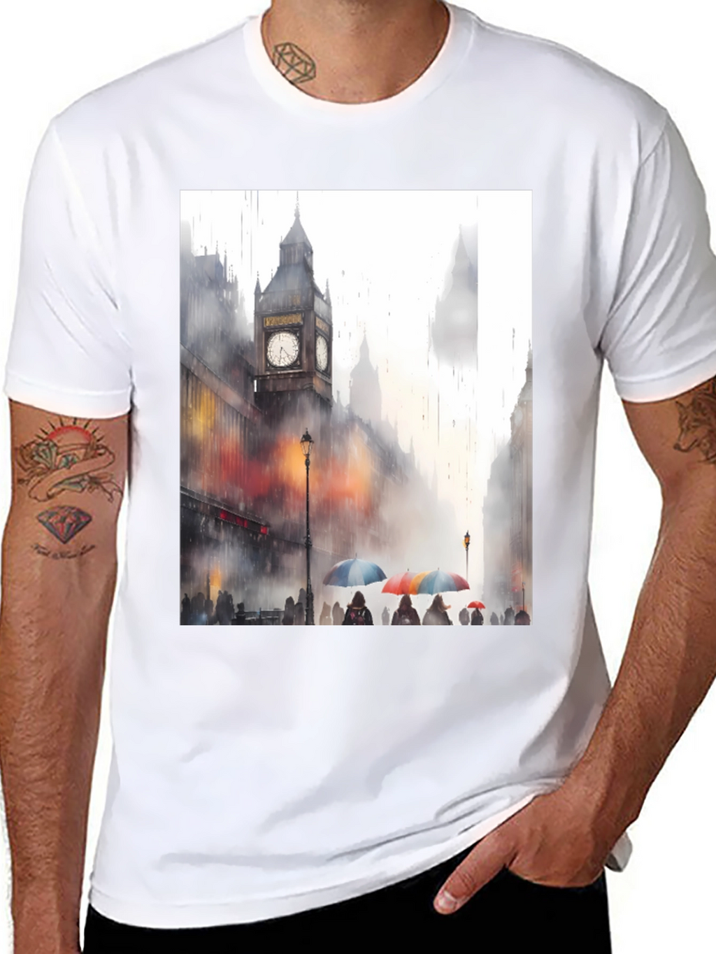 London Rainy Day T-Shirt