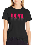 Love Graphic Tee - Stylish Mens Black T-Shirt