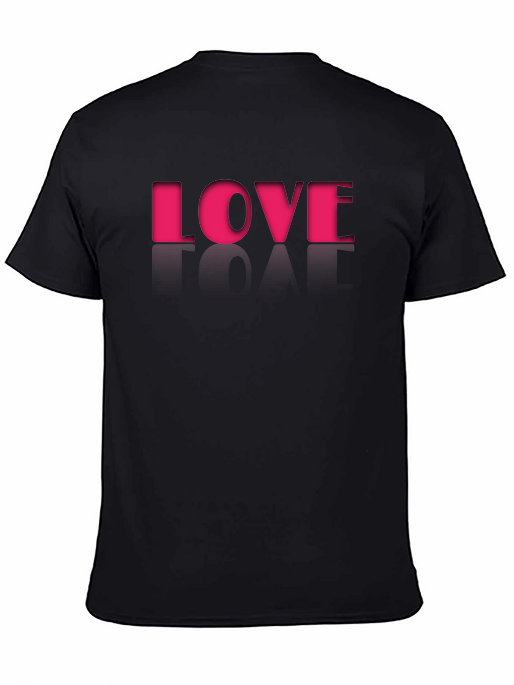 Love Graphic Tee - Stylish Mens Black T-Shirt