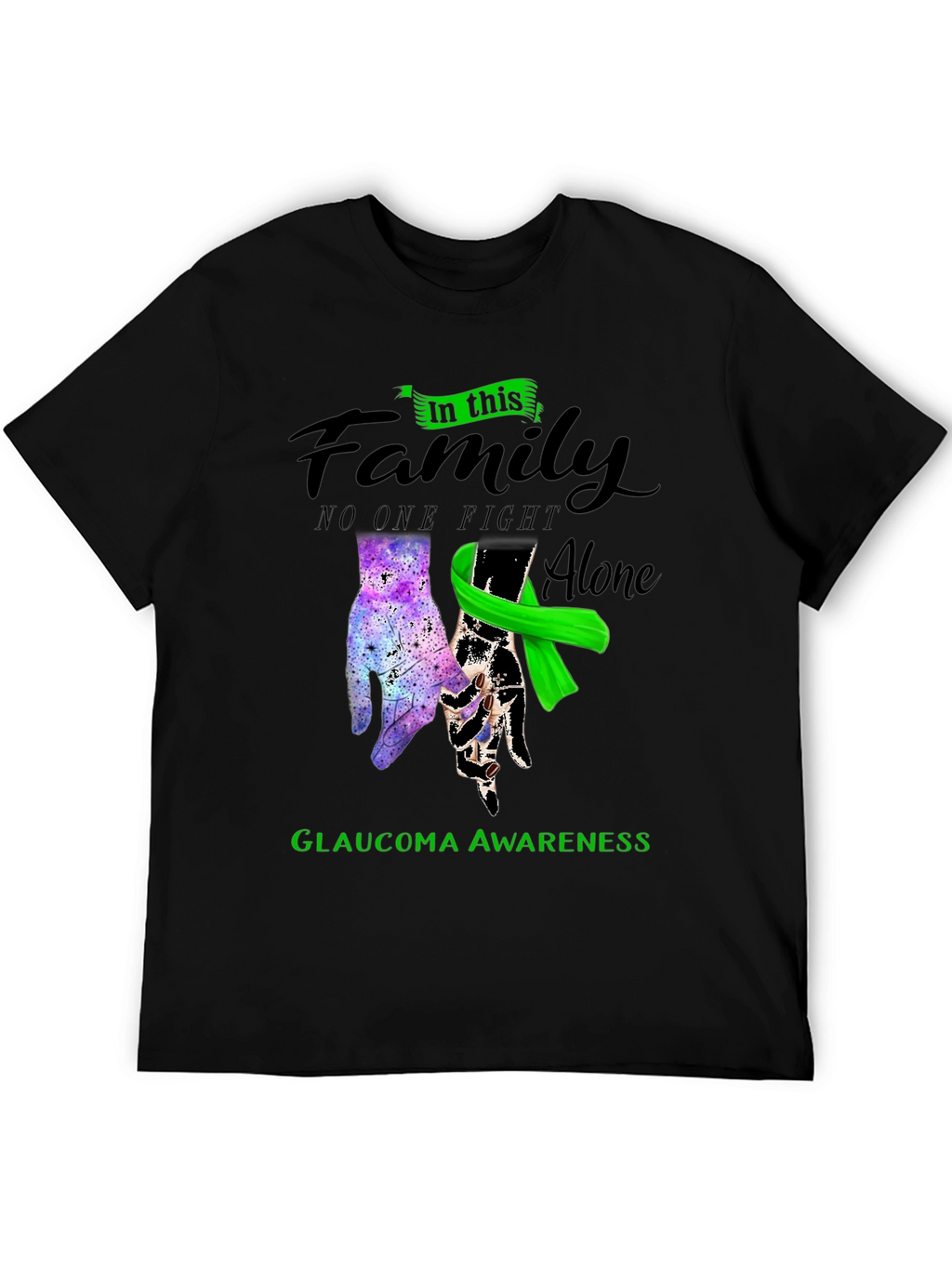 Glaucoma Awareness Family T-Shirt