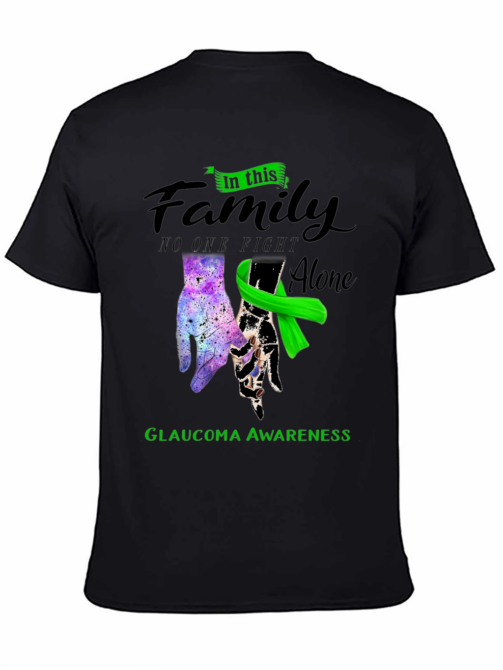 Glaucoma Awareness Family T-Shirt