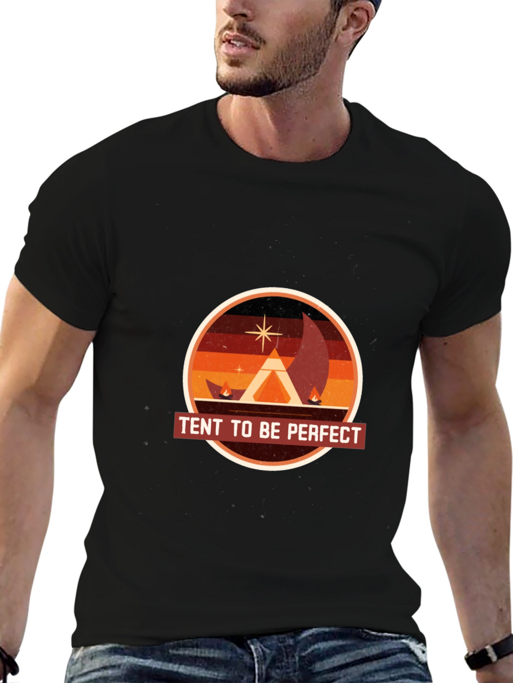 Camping Adventure T-Shirt - Tent To Be Perfect