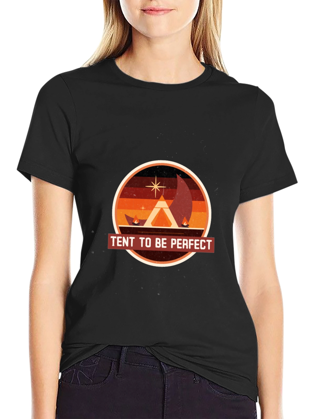 Camping Adventure T-Shirt - Tent To Be Perfect