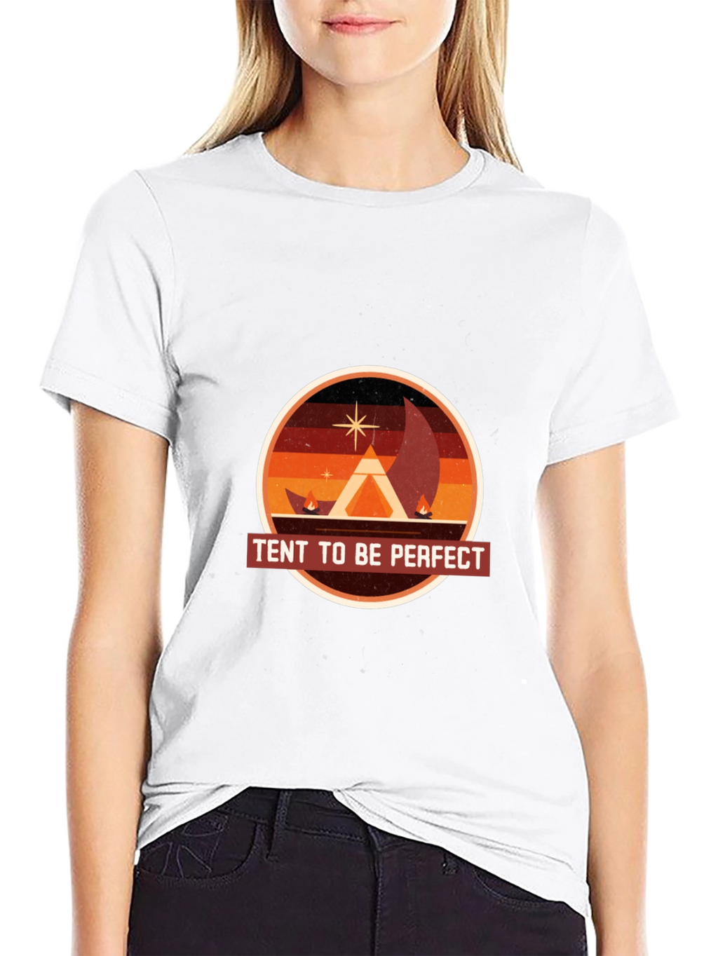 Camping Adventure T-Shirt - Tent To Be Perfect
