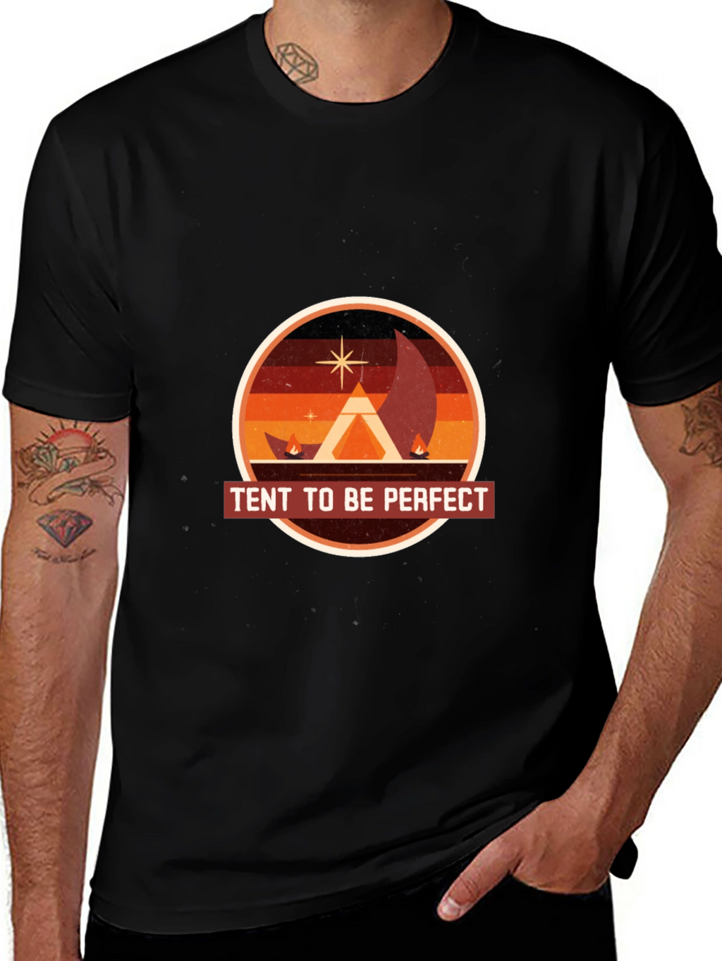 Camping Adventure T-Shirt - Tent To Be Perfect