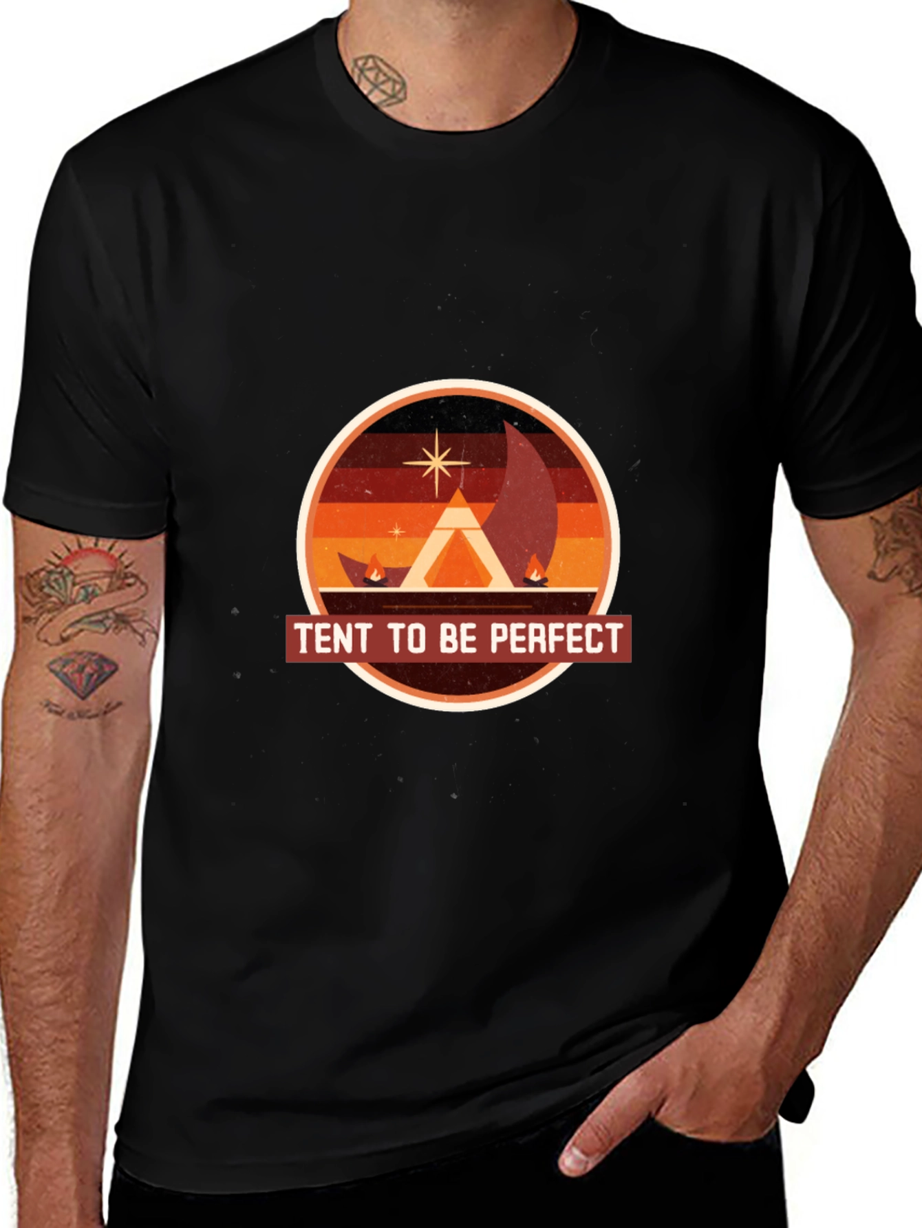 Camping Adventure T-Shirt - Tent To Be Perfect