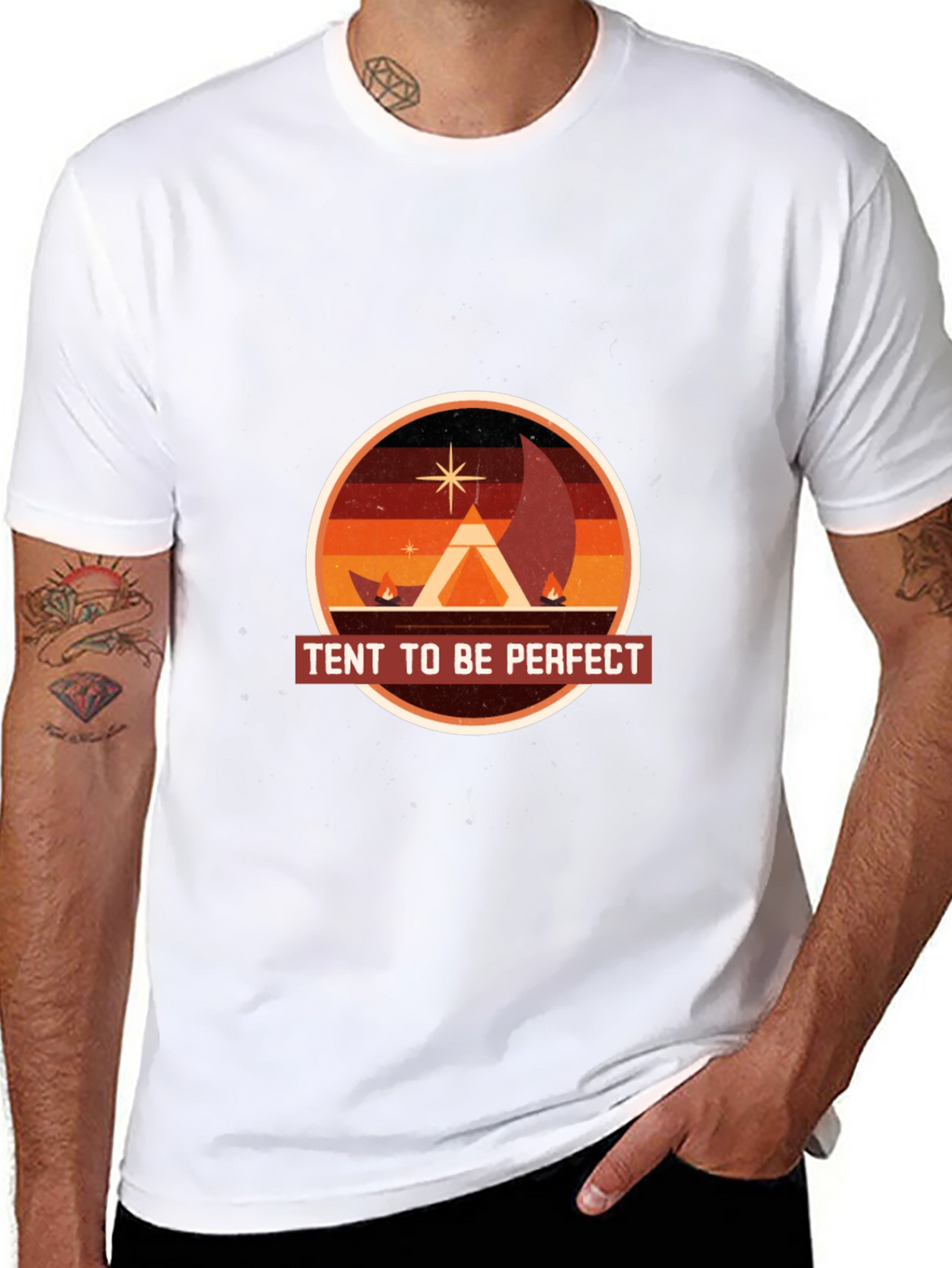 Camping Adventure T-Shirt - Tent To Be Perfect