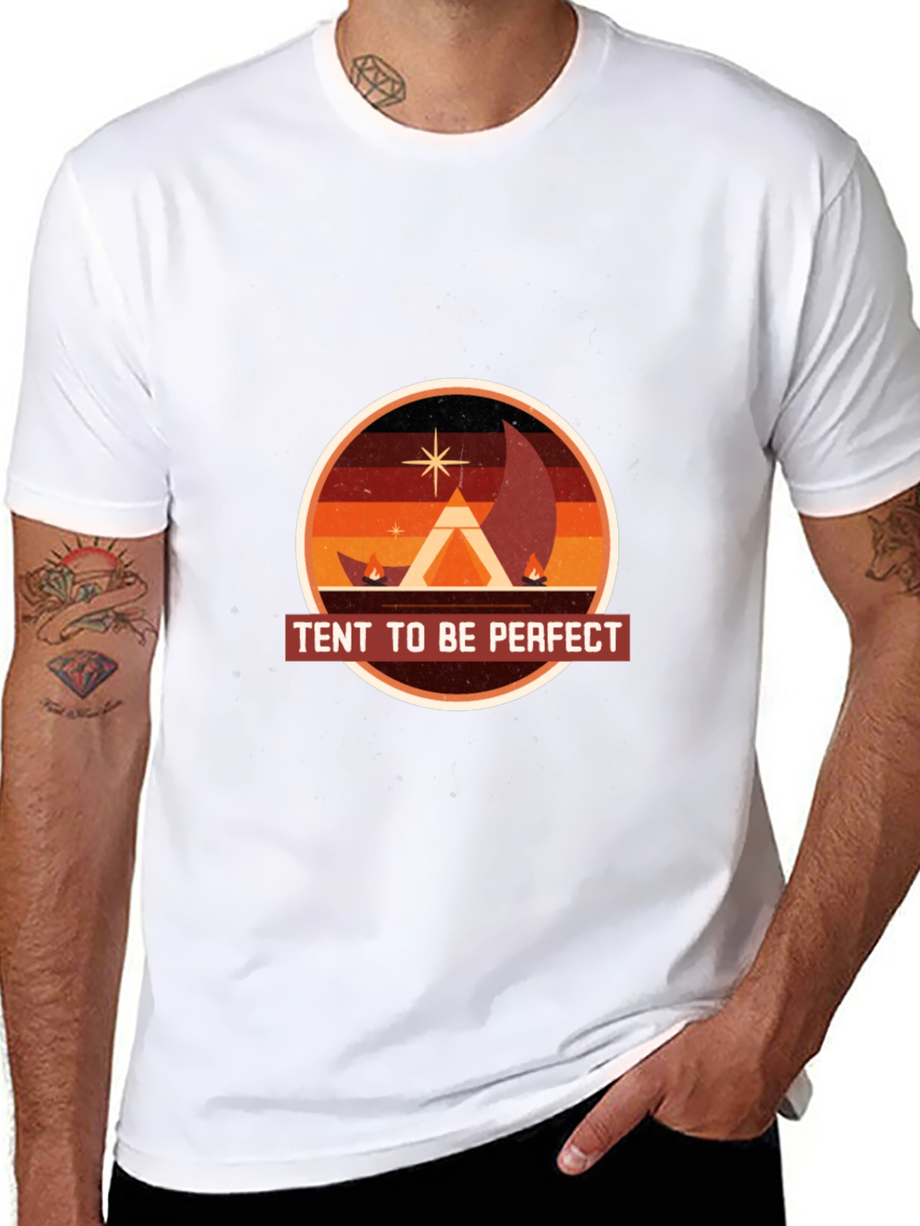 Camping Adventure T-Shirt - Tent To Be Perfect