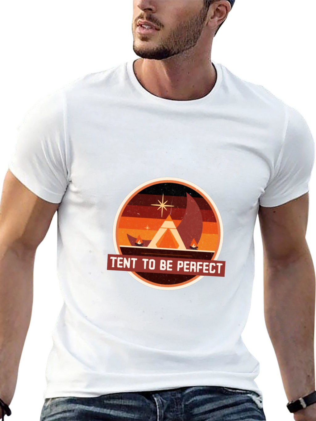 Camping Adventure T-Shirt - Tent To Be Perfect