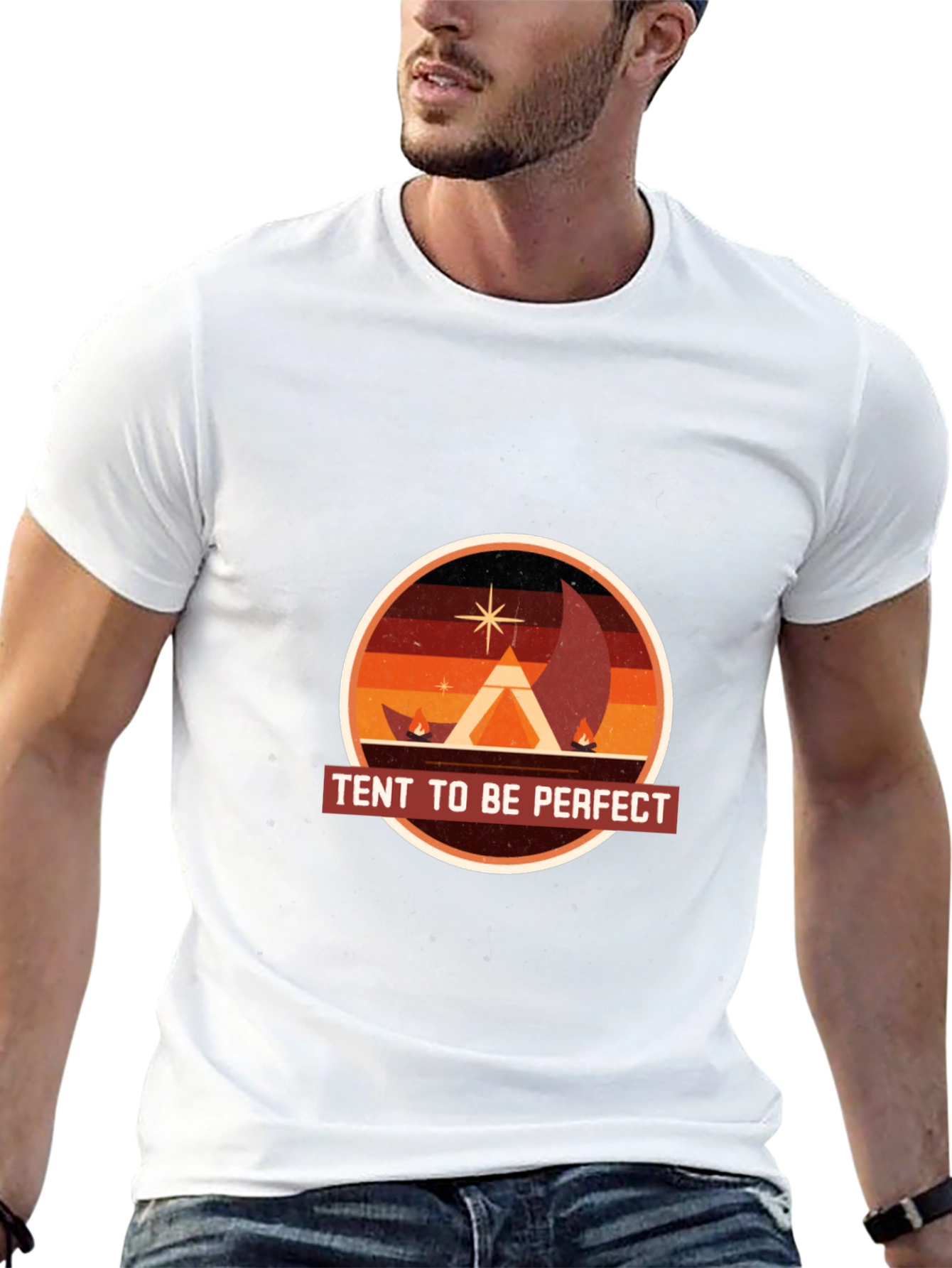 Camping Adventure T-Shirt - Tent To Be Perfect