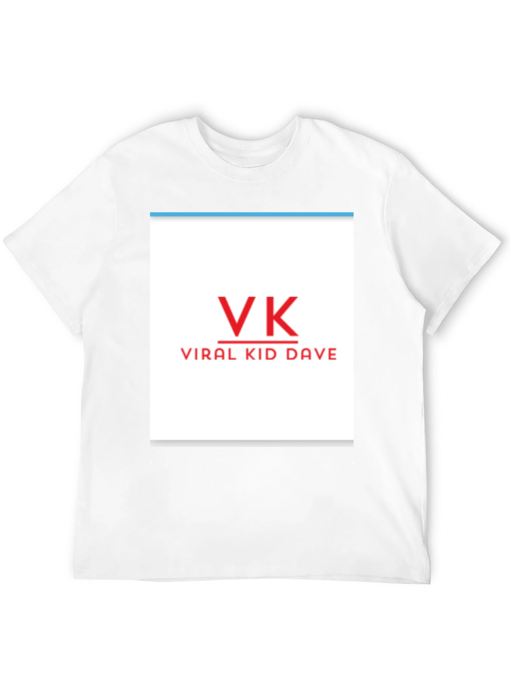 Viral Kid Dave VK Black T-Shirt