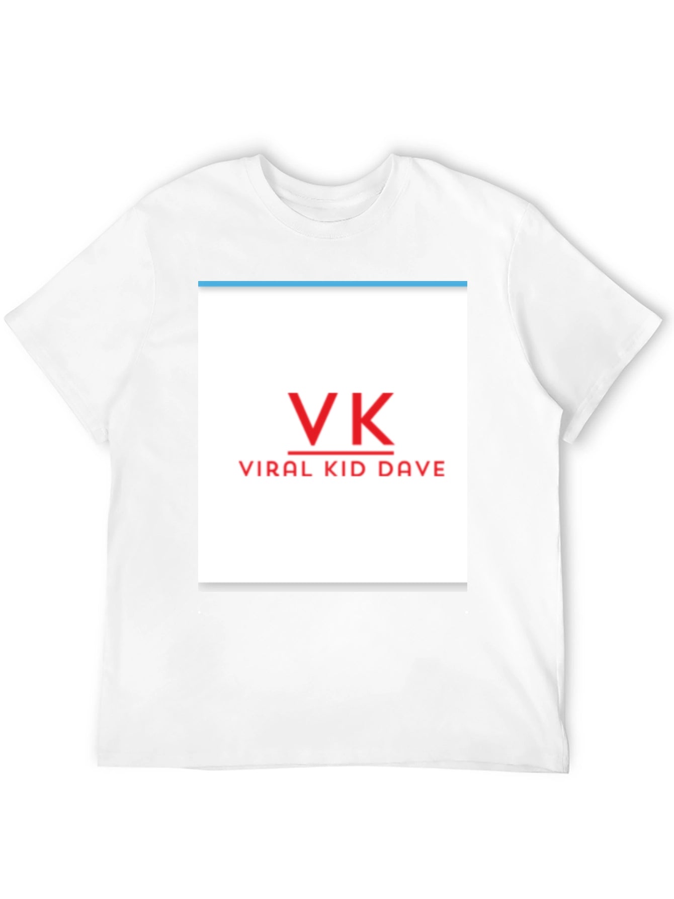 Viral Kid Dave VK Black T-Shirt