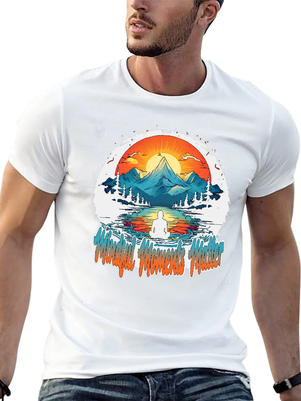 Mindful Moments Matter Graphic T-Shirt