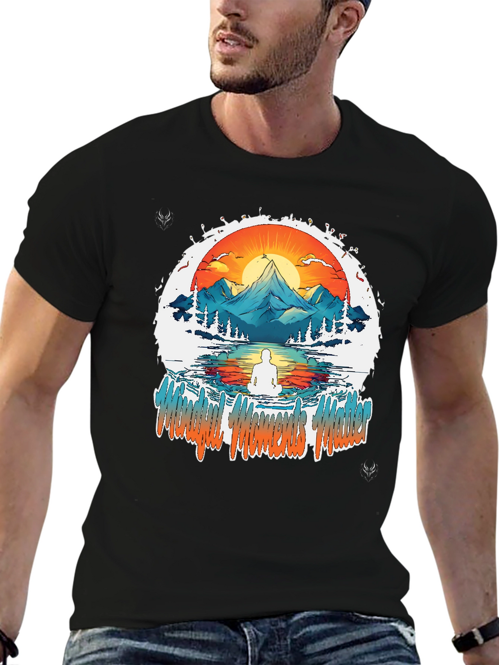 Mindful Moments Matter Graphic T-Shirt