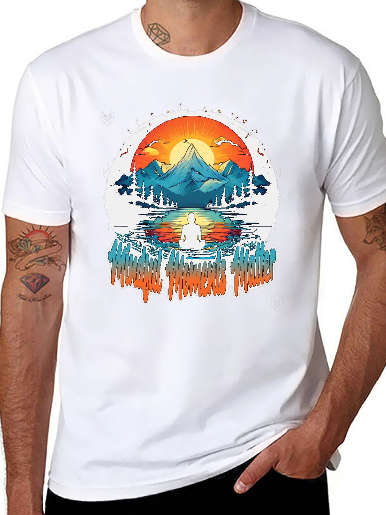 Mindful Moments Matter Graphic T-Shirt