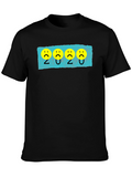 2020 Sad Faces Black Tee