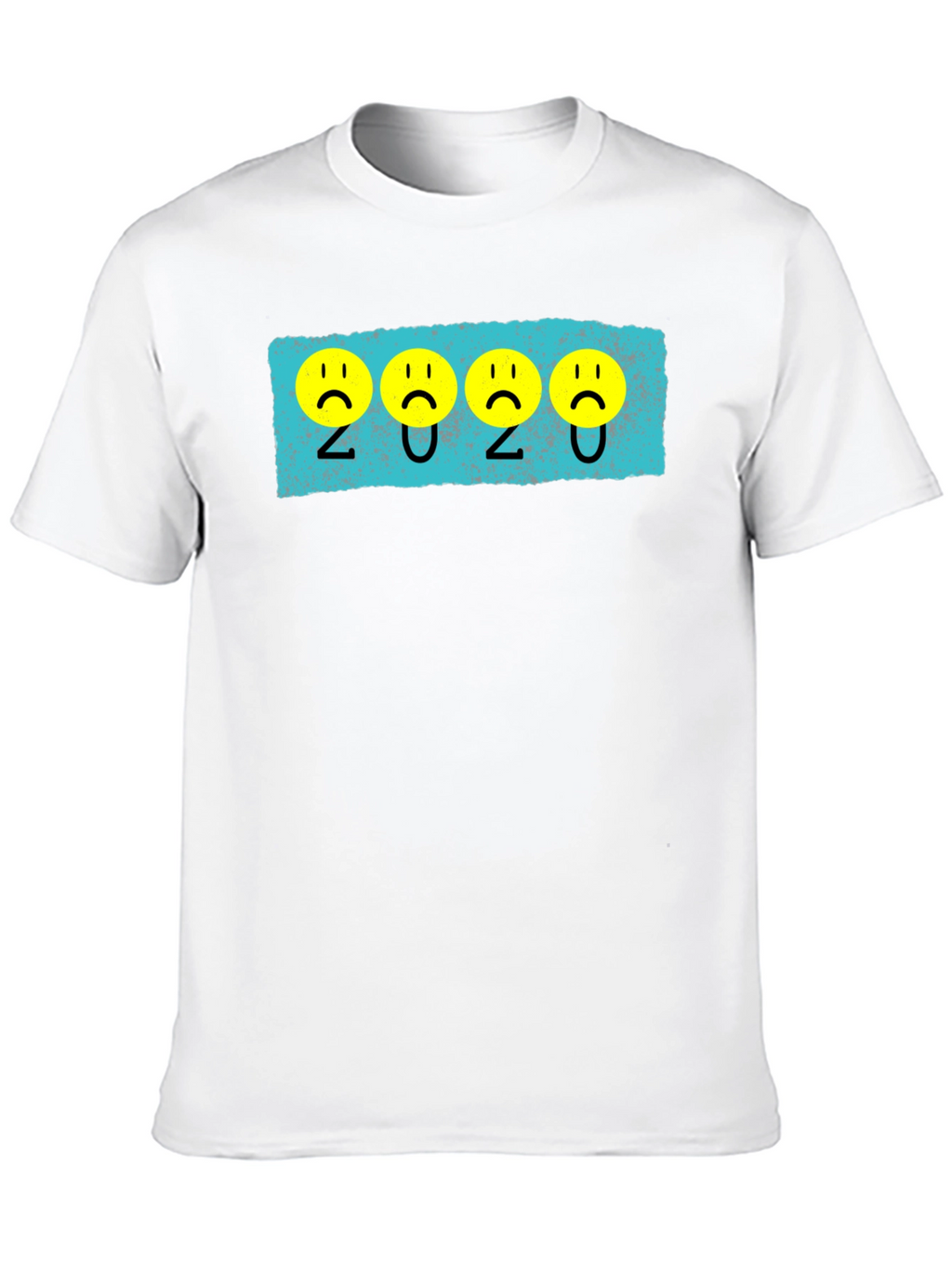 2020 Sad Faces Black Tee
