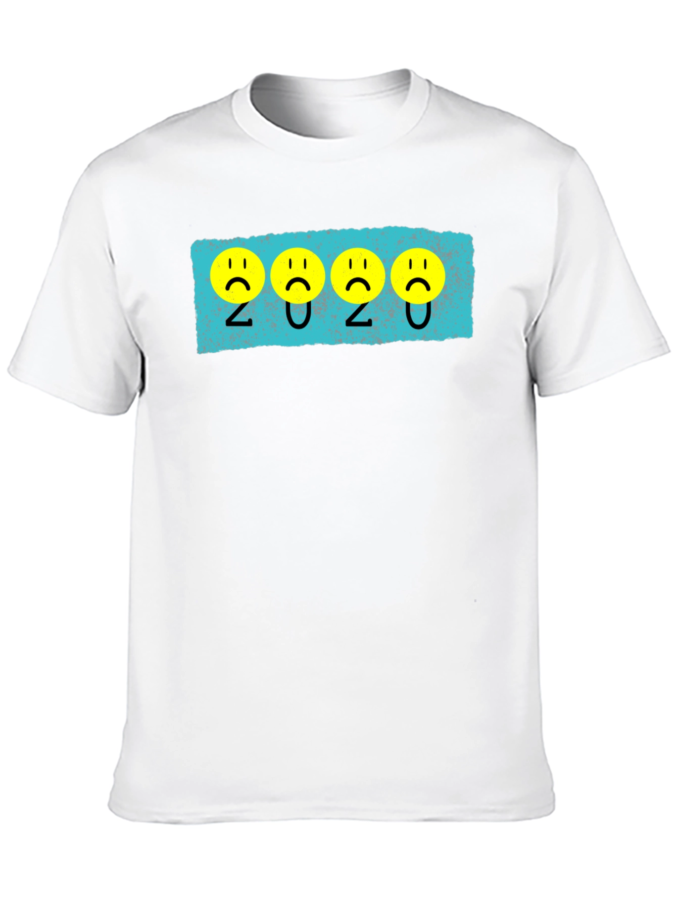 2020 Sad Faces Black Tee